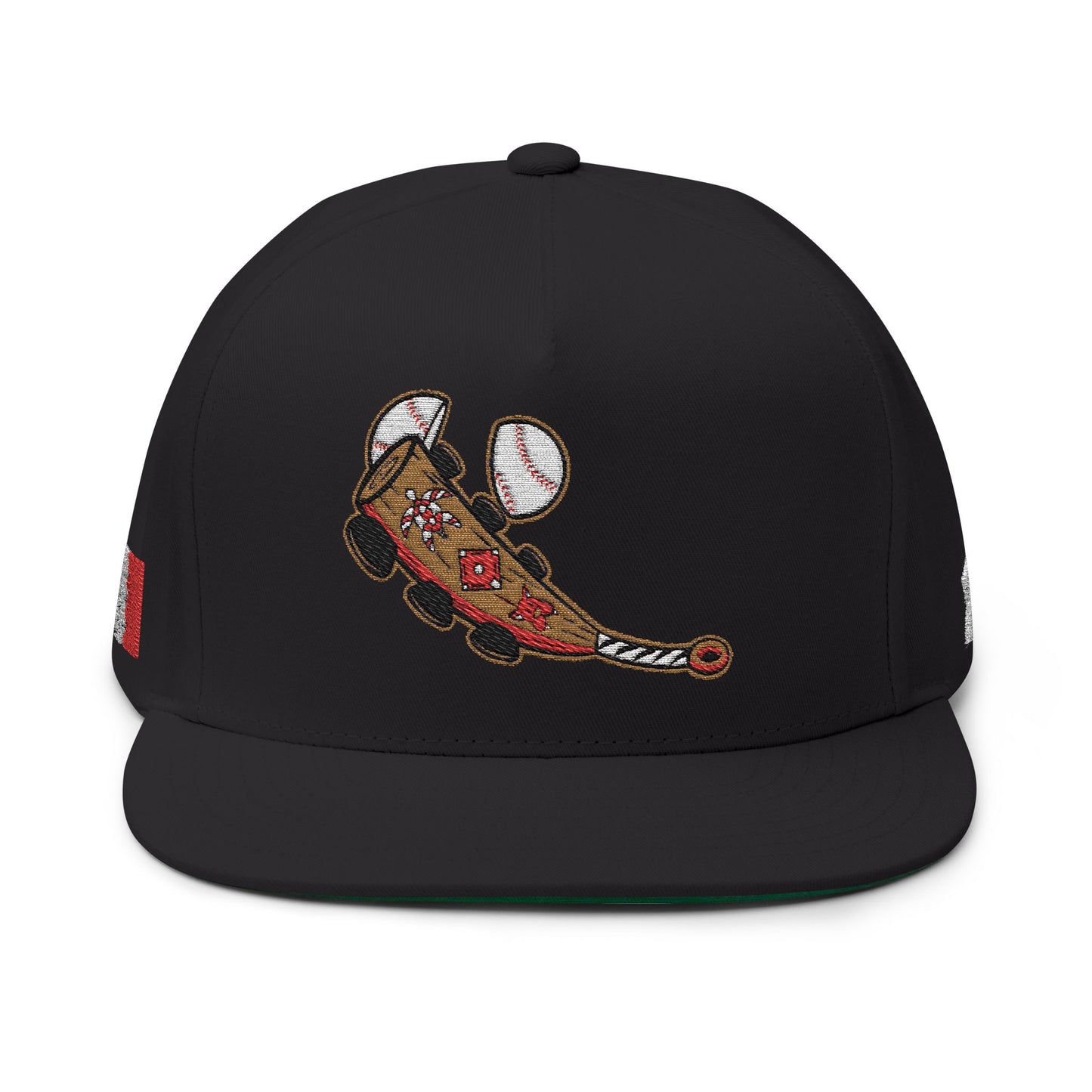 Flat Bill Cap (Embroidery)
