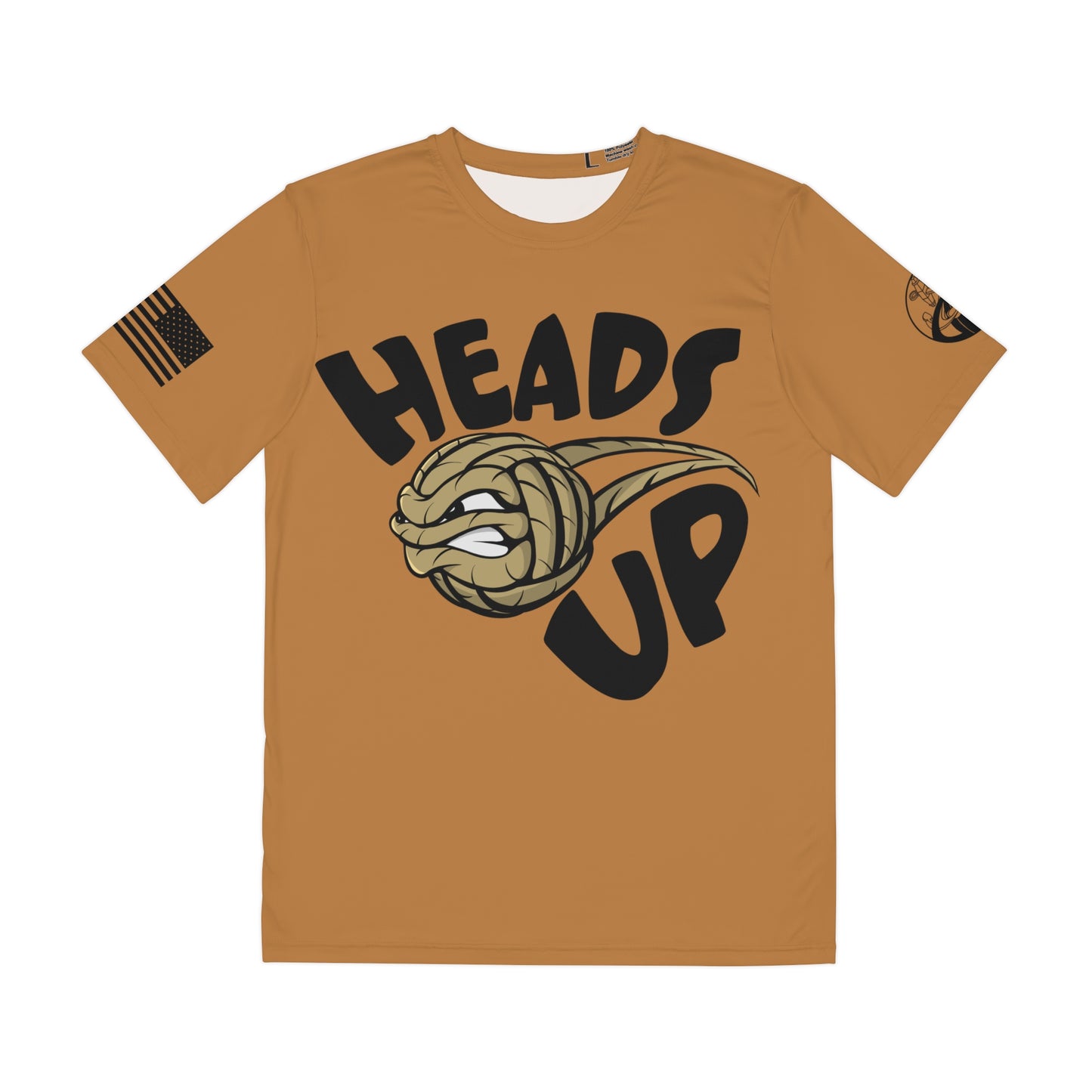 heads up. Men's Polyester . Tee (AOP)