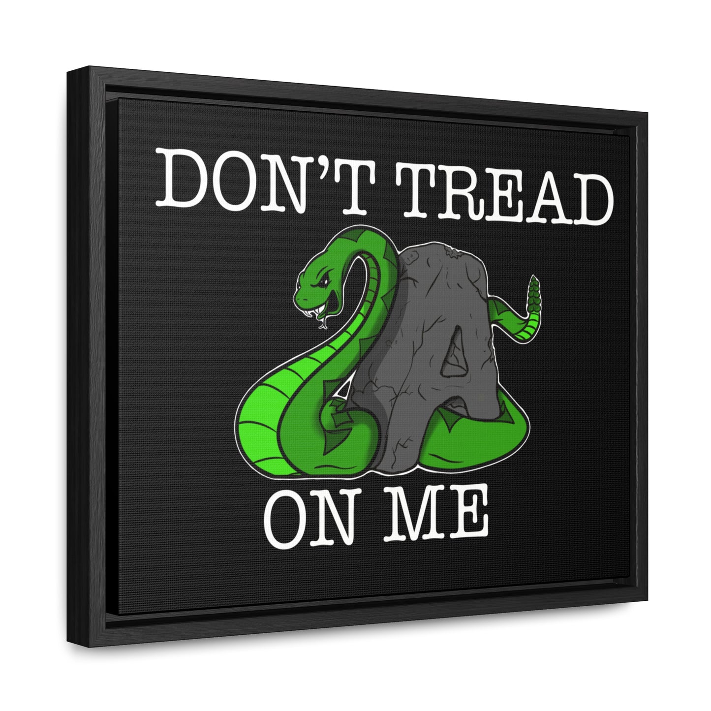 Don’t tread. Gallery Canvas Wraps, Horizontal Frame
