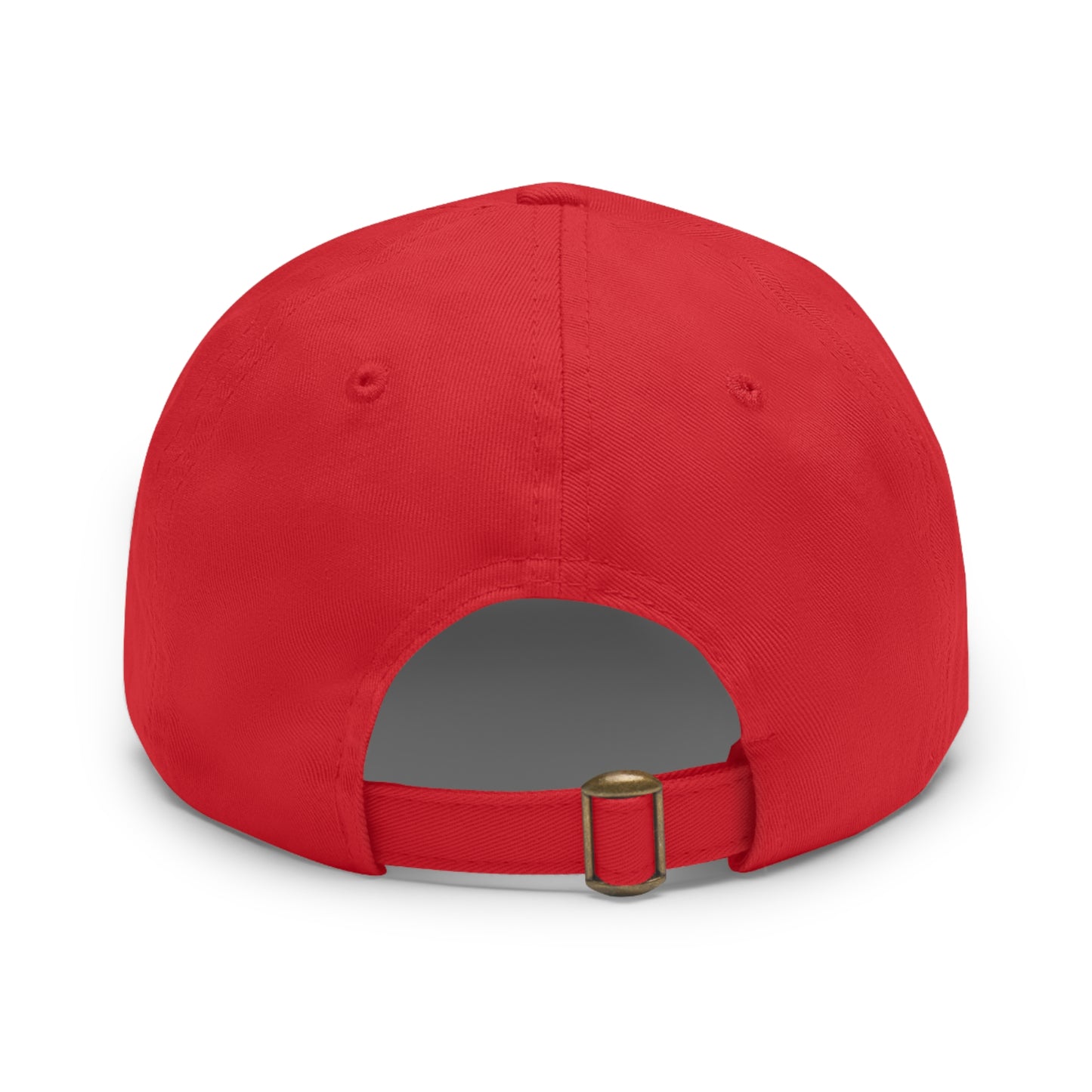 CROSSED ANCHOR leather patch Dad Hat