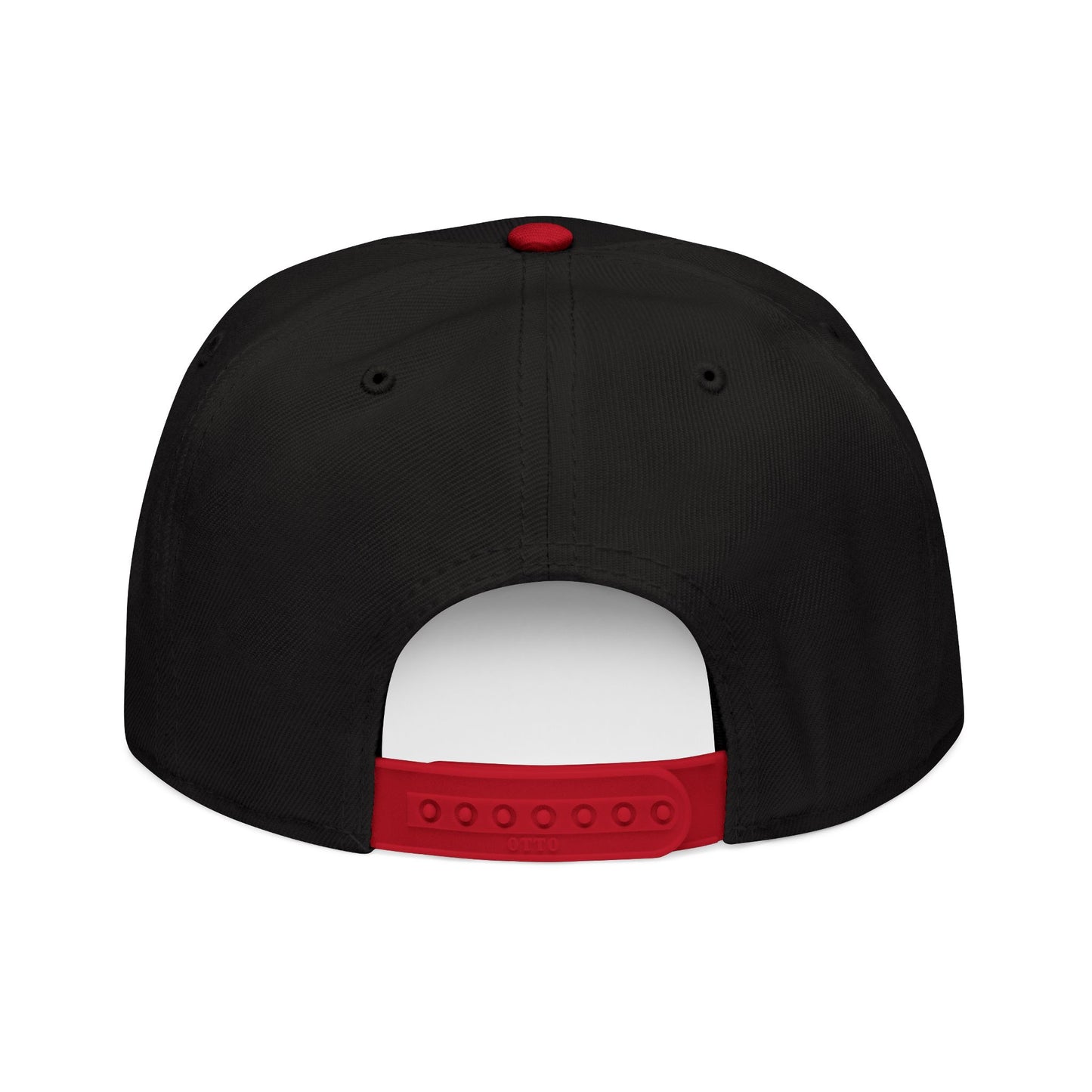 Mexico emblem 2 Embroidered Snapback Cap - Stylish Red Hat with Crest Design