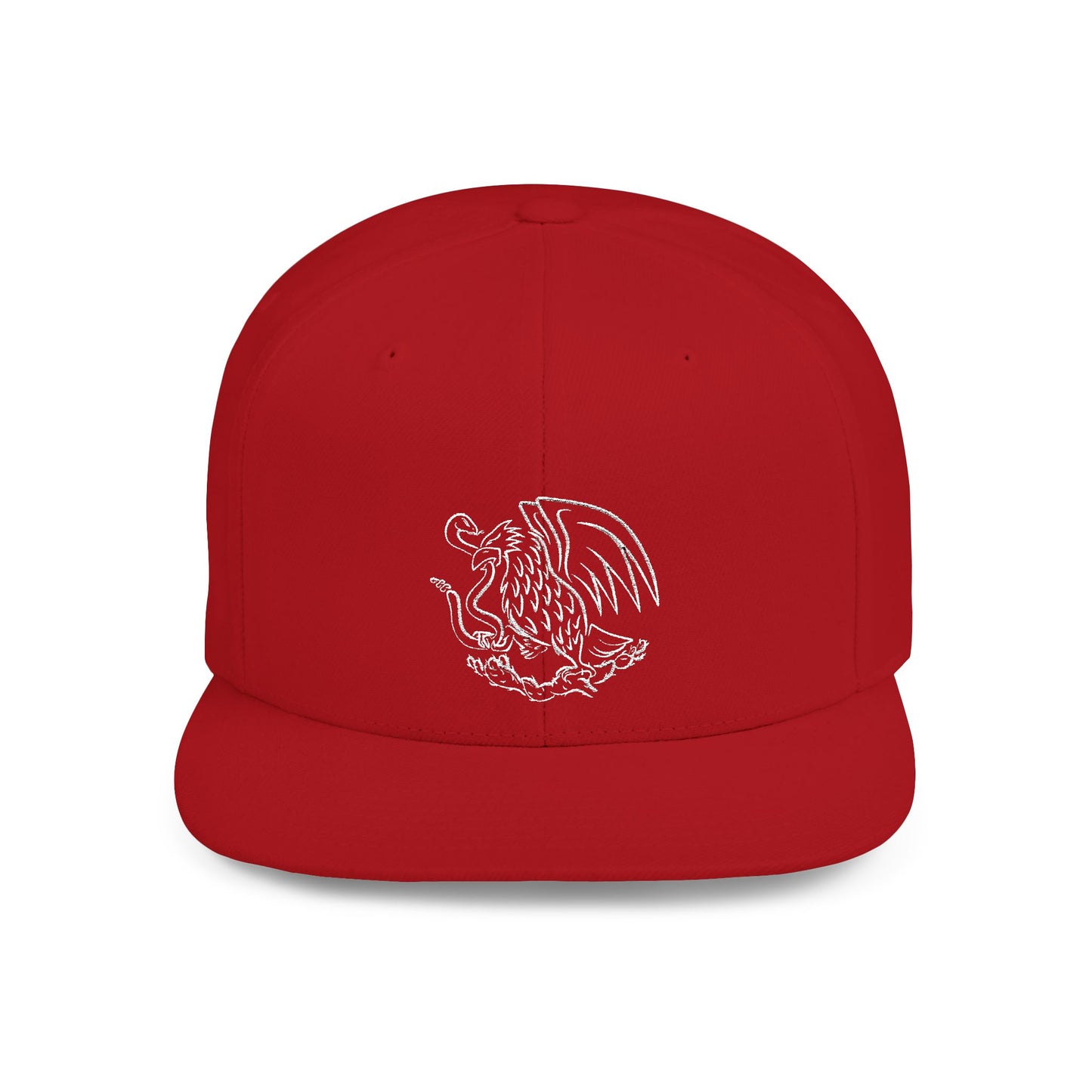 Mexico emblem 1 Vintage-Inspired Gryphon Flat Bill Snapback Hat