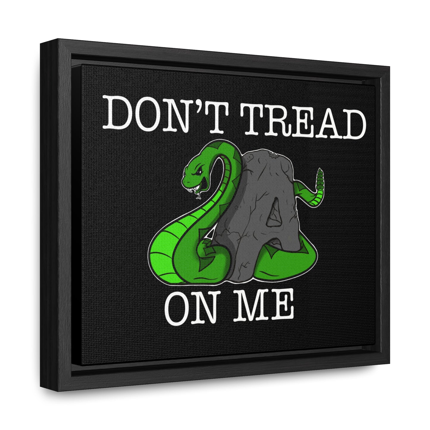 Don’t tread. Gallery Canvas Wraps, Horizontal Frame