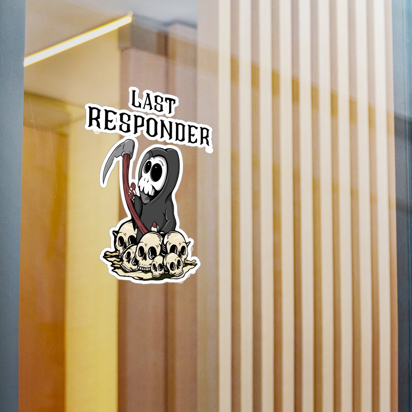 LAST RESPONDER Vinyl Decals