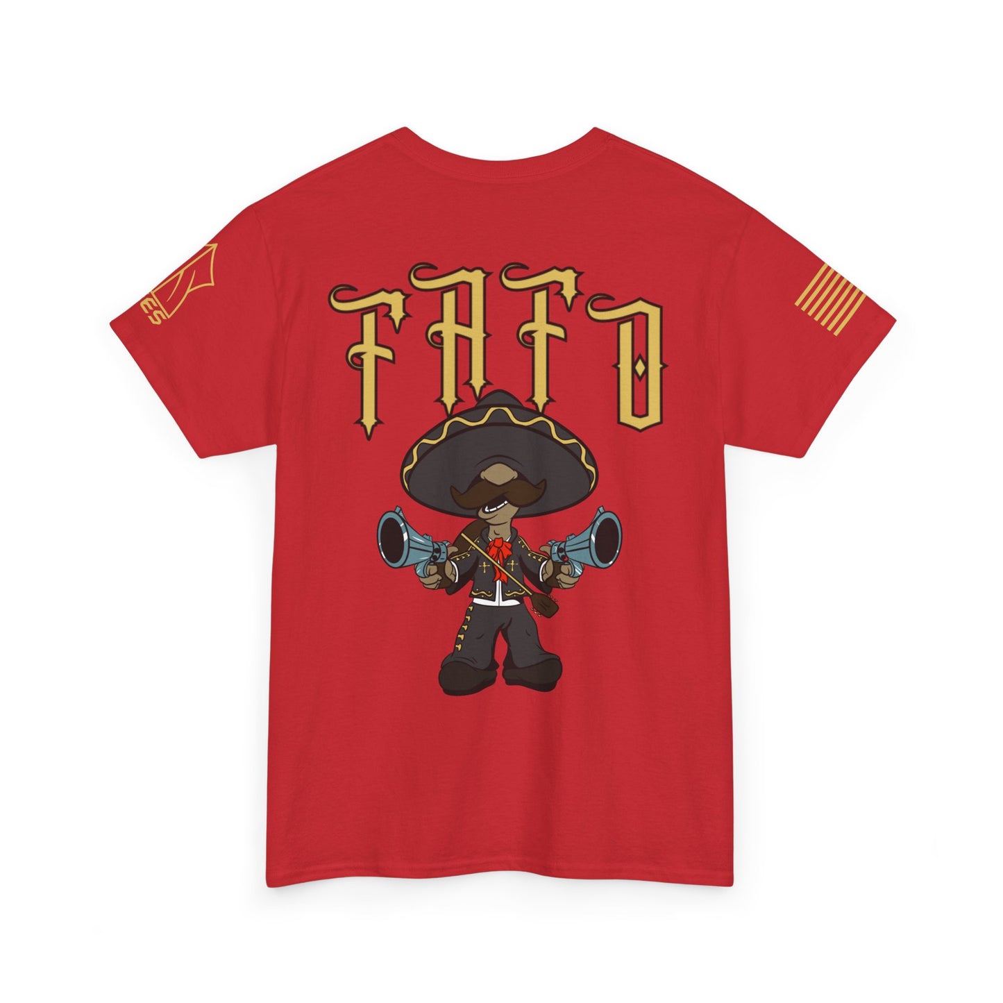 FAFO MUCHACHO. Graphic Unisex Heavy Cotton Tee - Bold Streetwear Vibe for Music Lovers