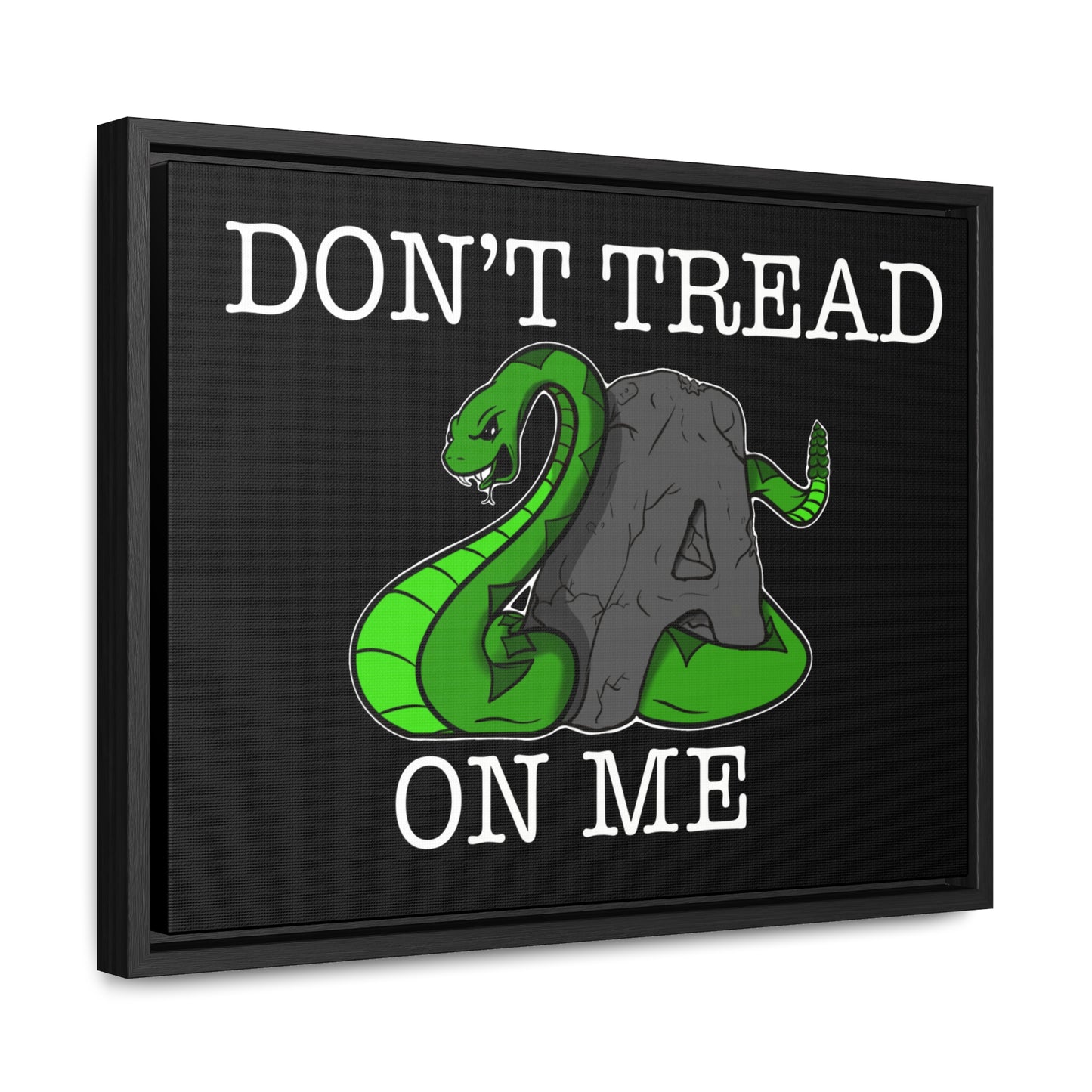 Don’t tread. Gallery Canvas Wraps, Horizontal Frame
