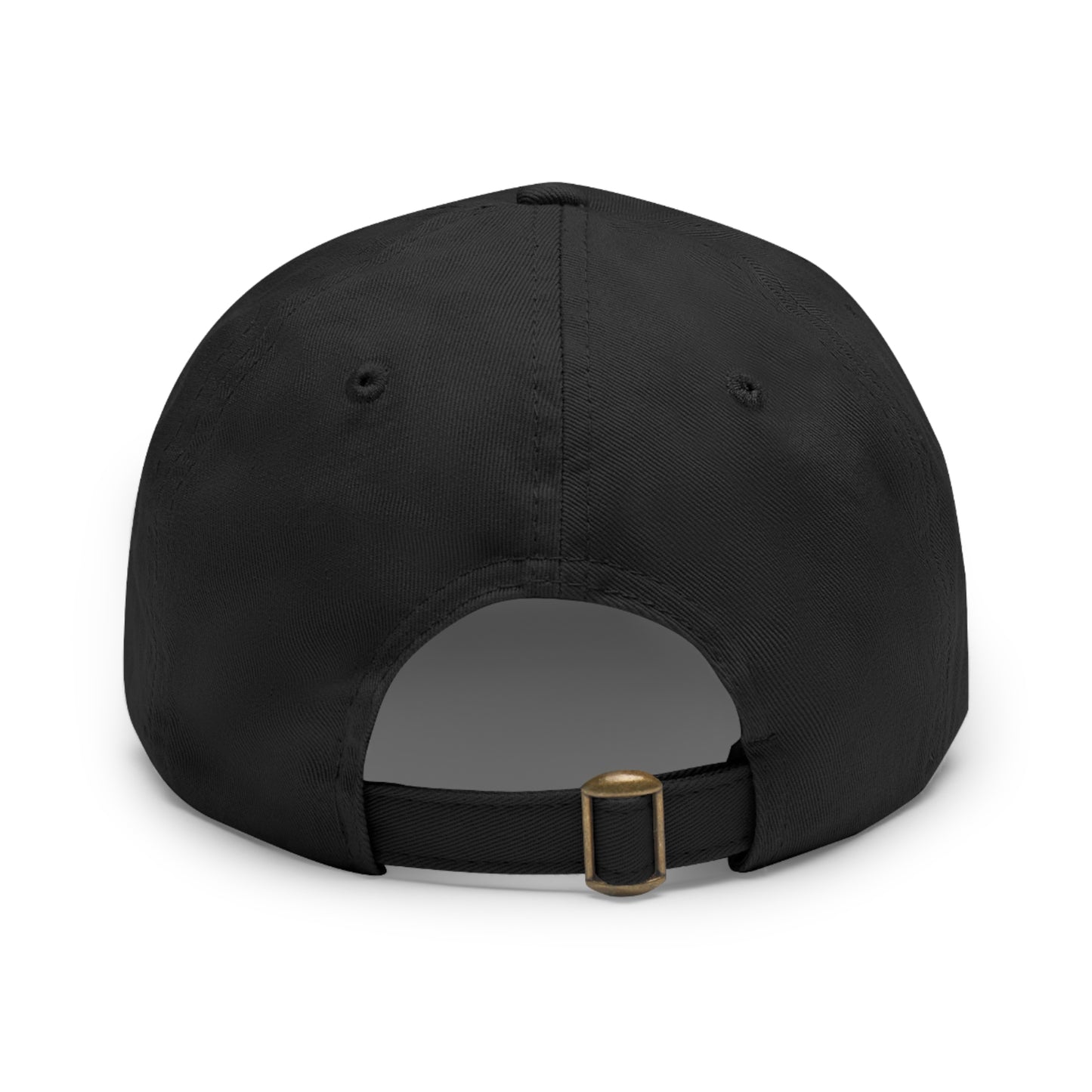 CROSSED ANCHOR leather patch Dad Hat