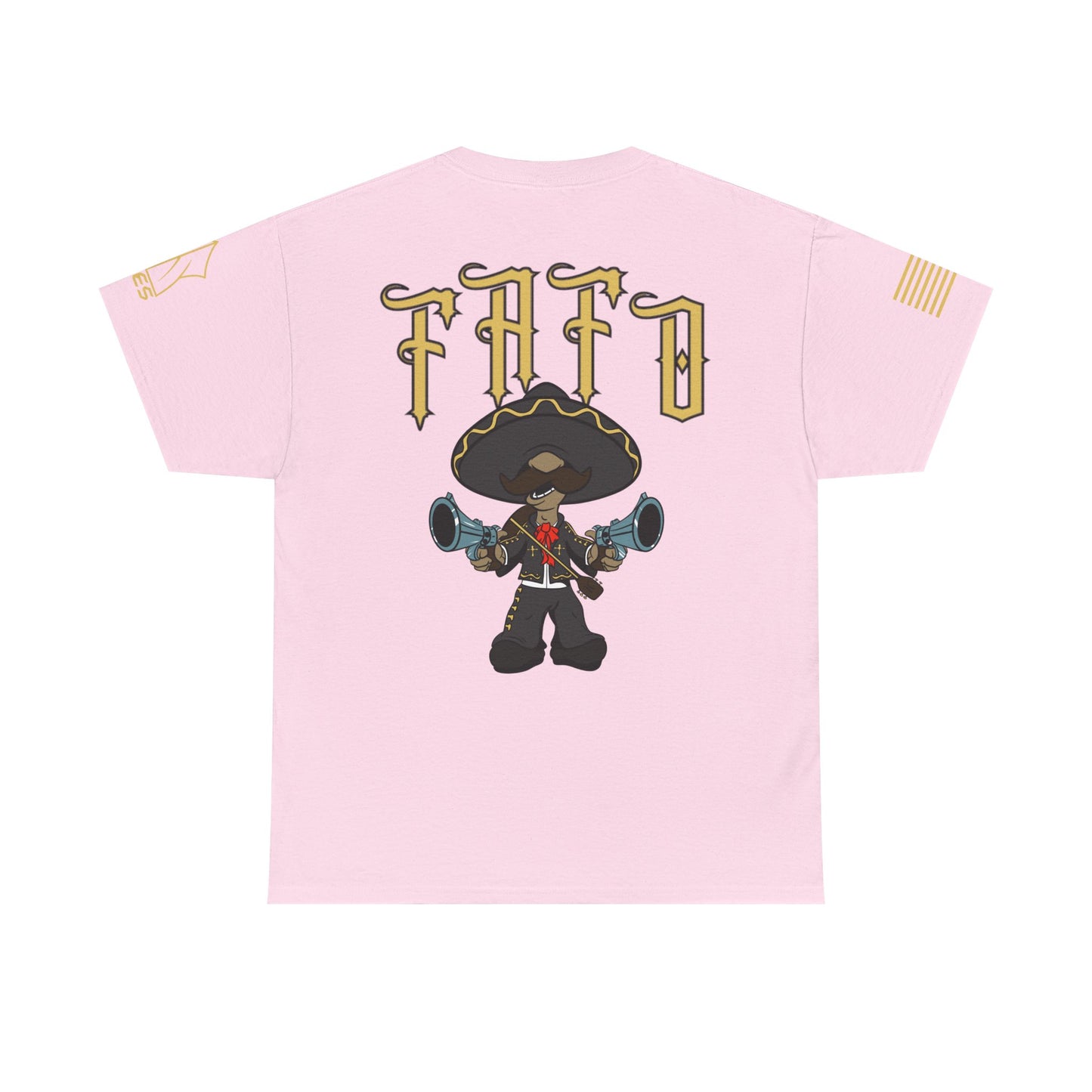 FAFO MUCHACHO. Graphic Unisex Heavy Cotton Tee - Bold Streetwear Vibe for Music Lovers