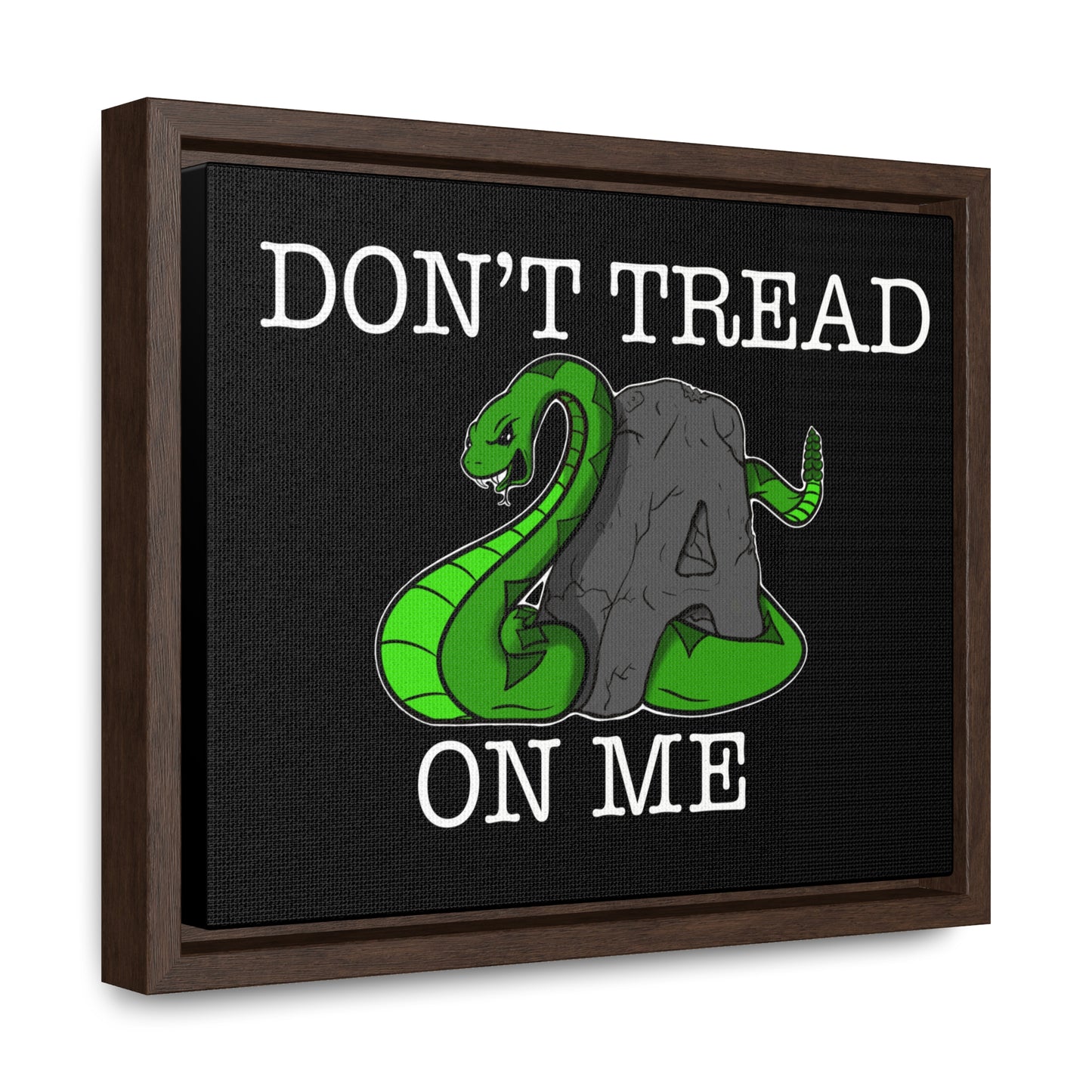Don’t tread. Gallery Canvas Wraps, Horizontal Frame