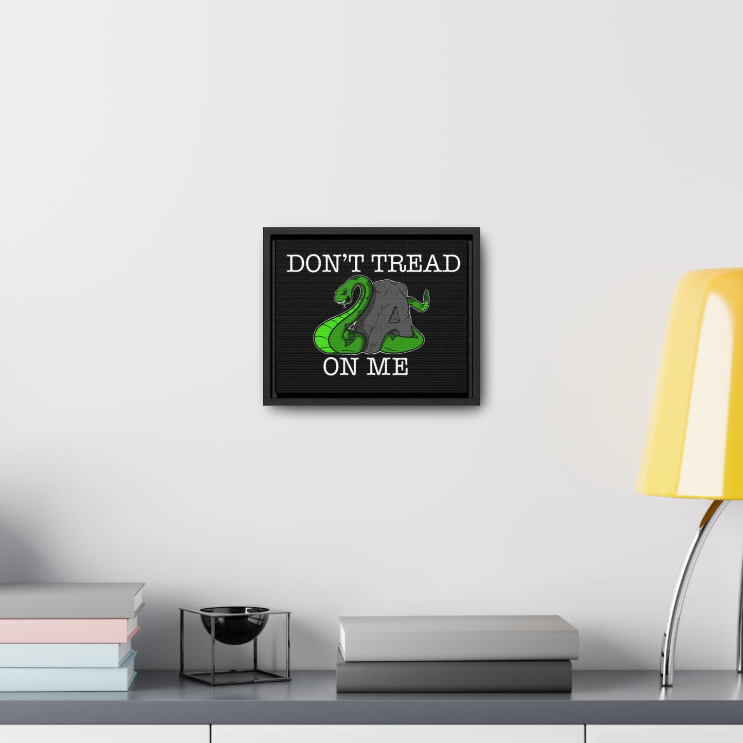 Don’t tread. Gallery Canvas Wraps, Horizontal Frame