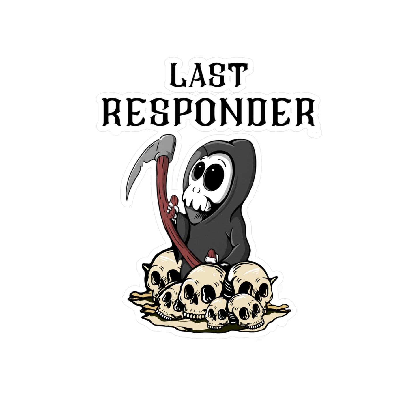 LAST RESPONDER Vinyl Decals