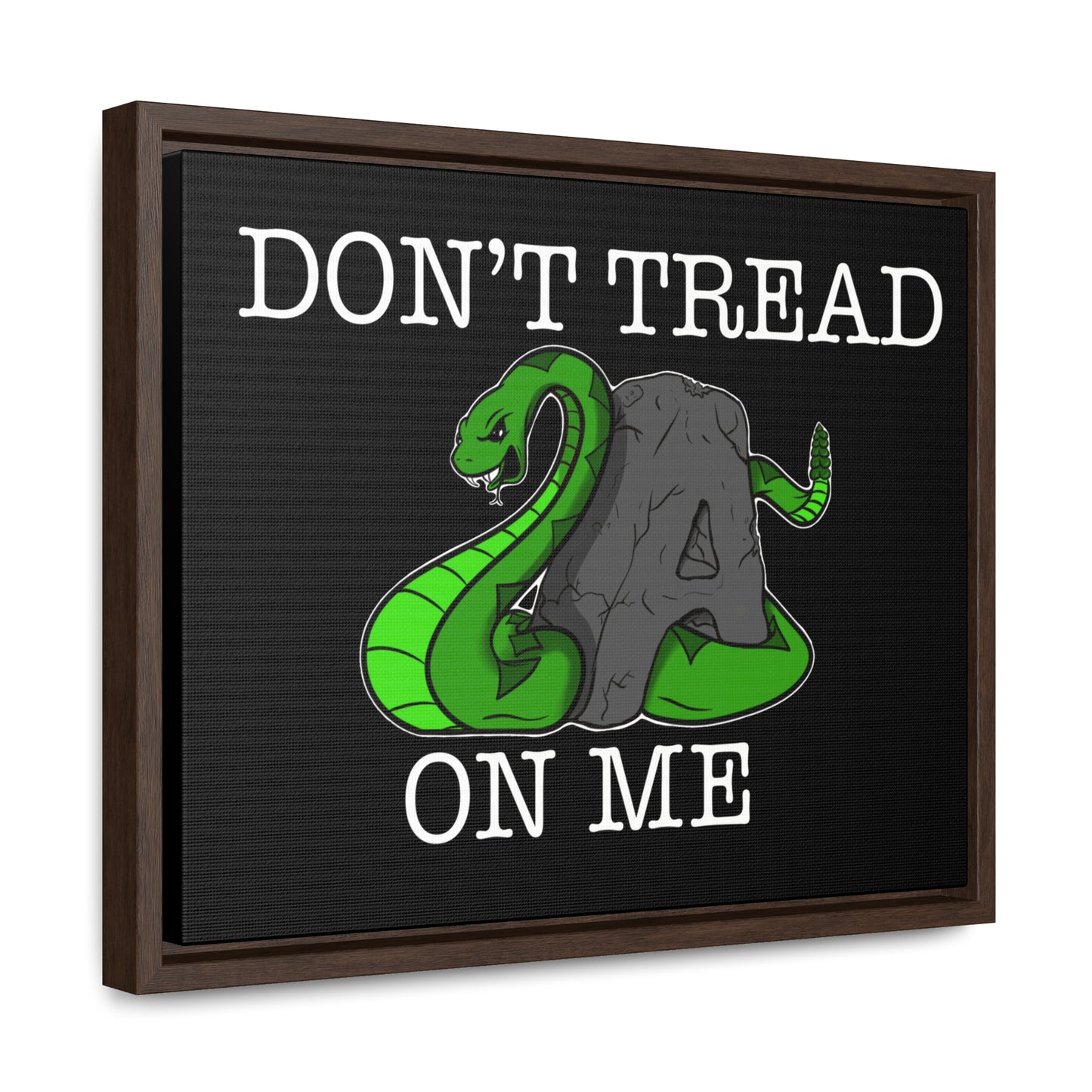 Don’t tread. Gallery Canvas Wraps, Horizontal Frame