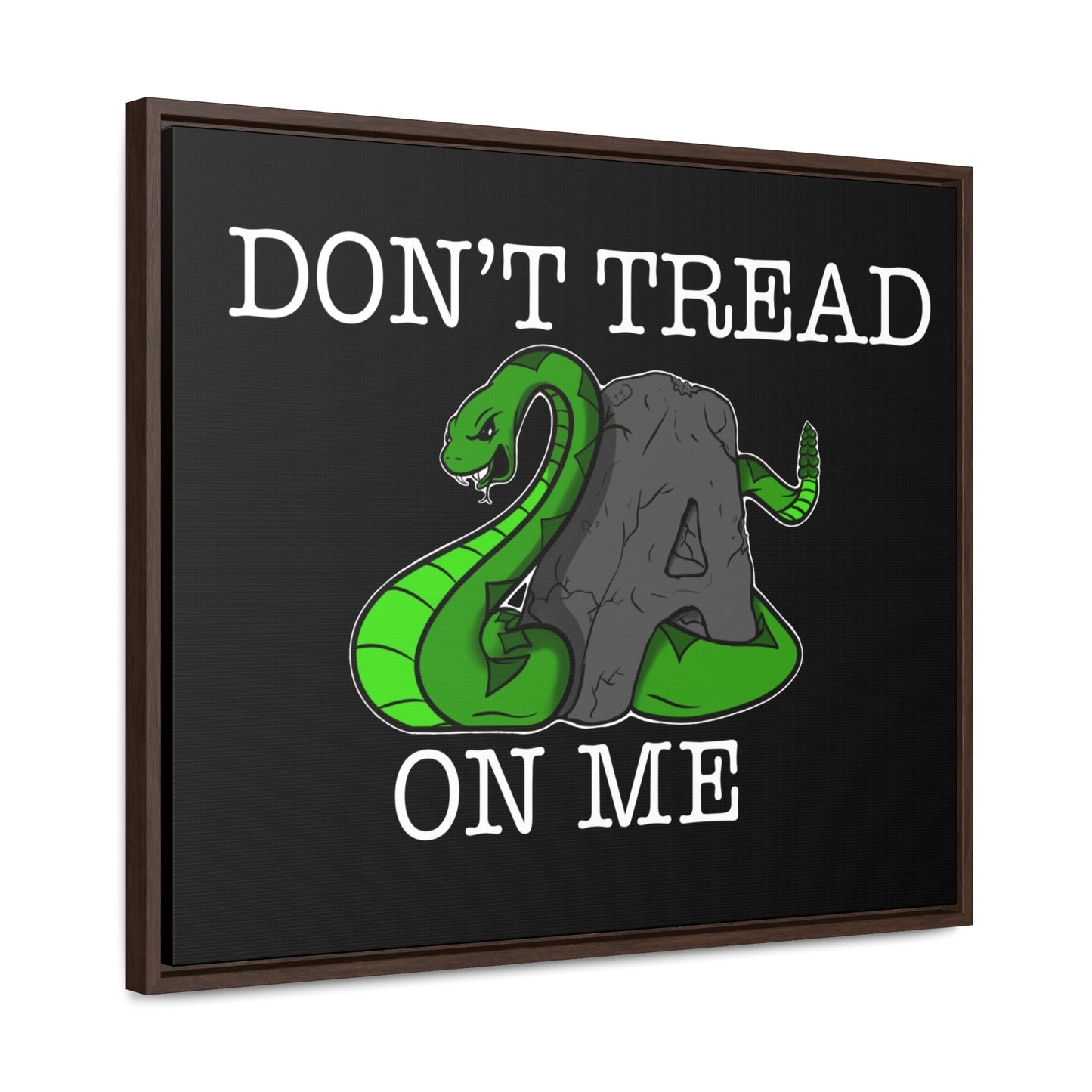 Don’t tread. Gallery Canvas Wraps, Horizontal Frame