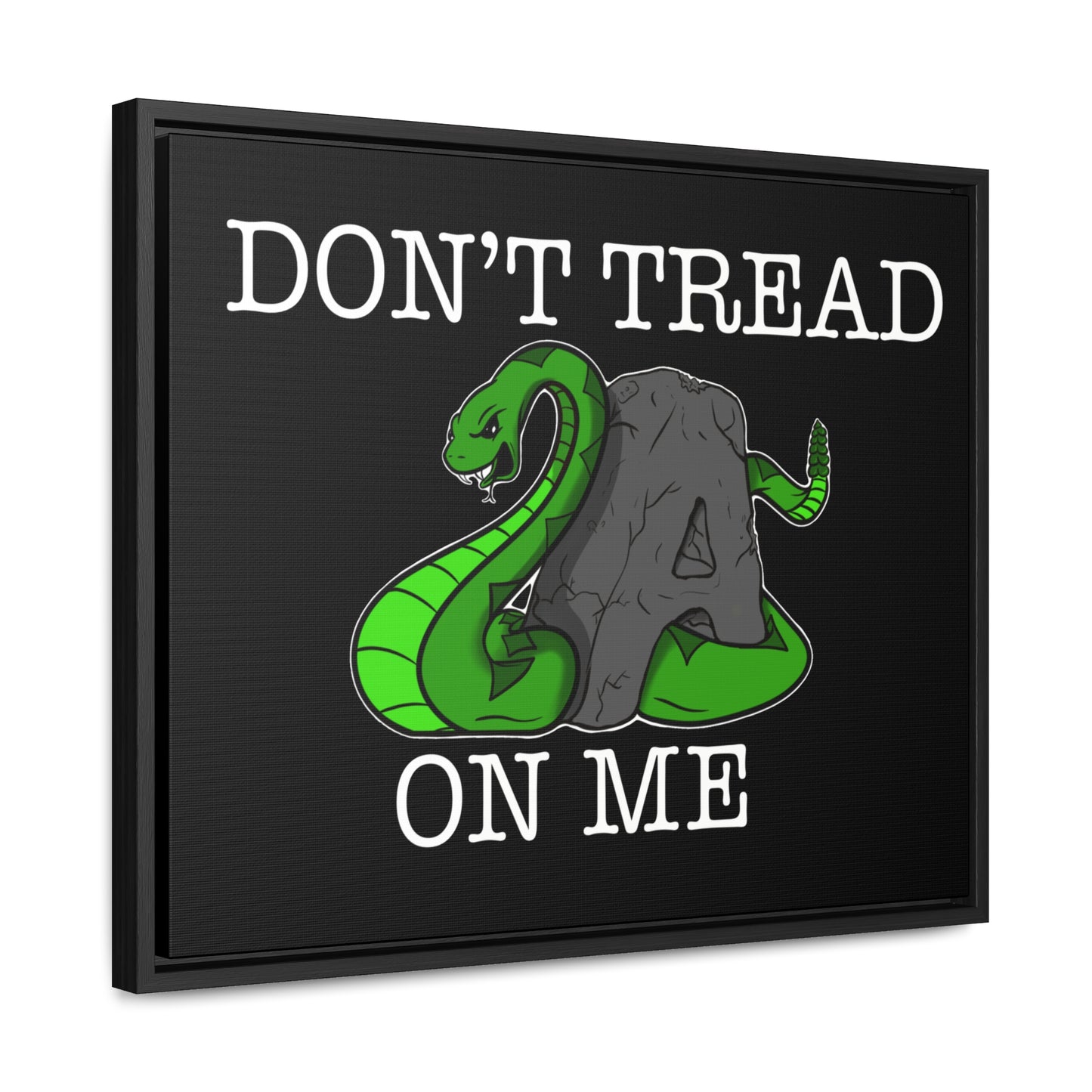Don’t tread. Gallery Canvas Wraps, Horizontal Frame