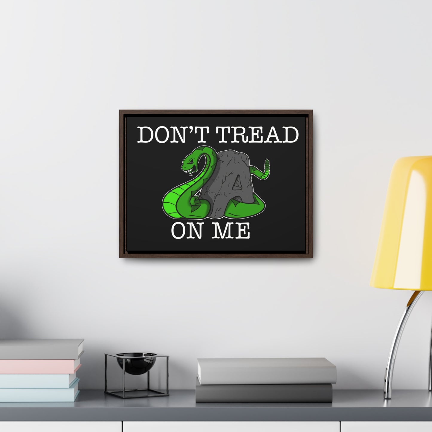 Don’t tread. Gallery Canvas Wraps, Horizontal Frame