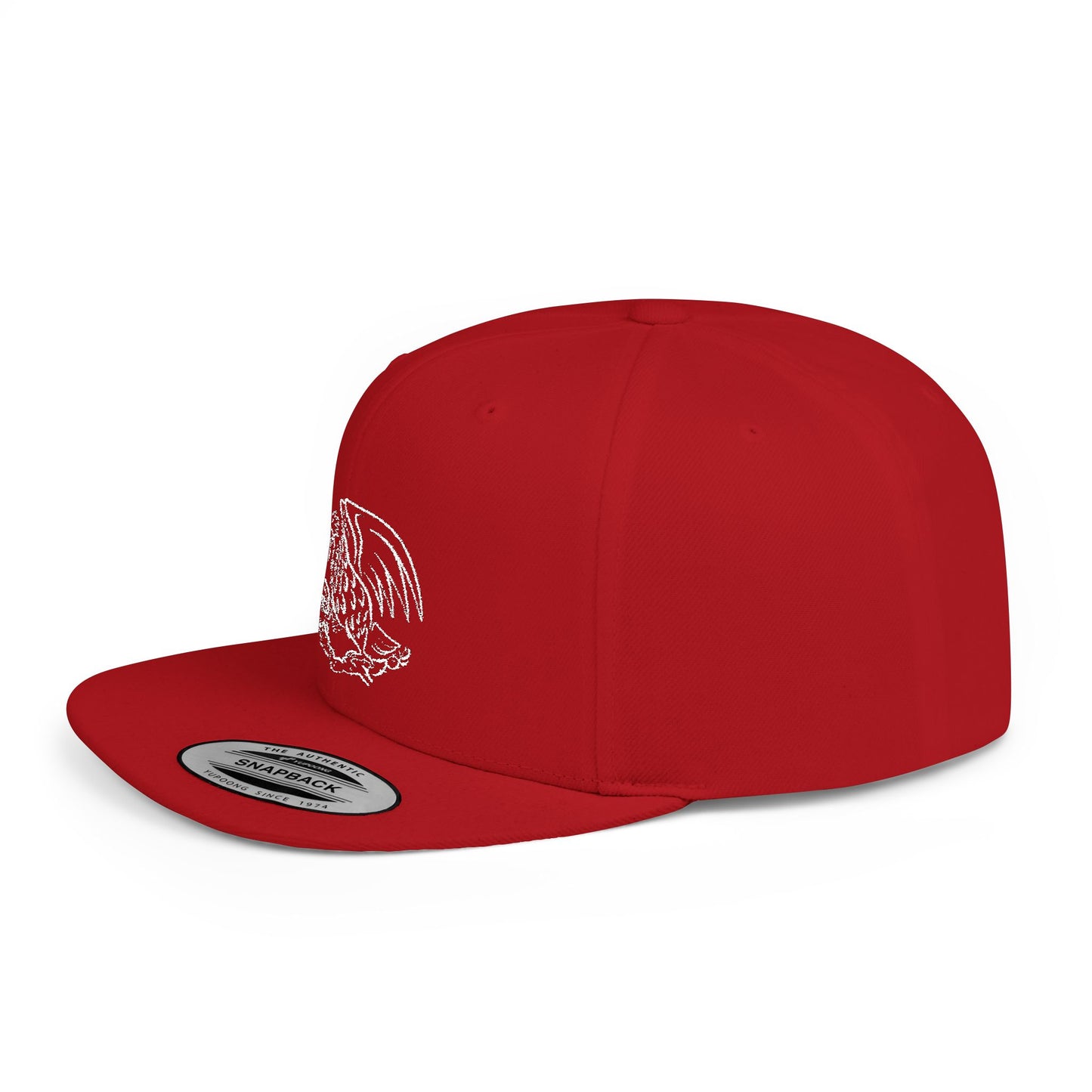 Mexico emblem 1 Vintage-Inspired Gryphon Flat Bill Snapback Hat