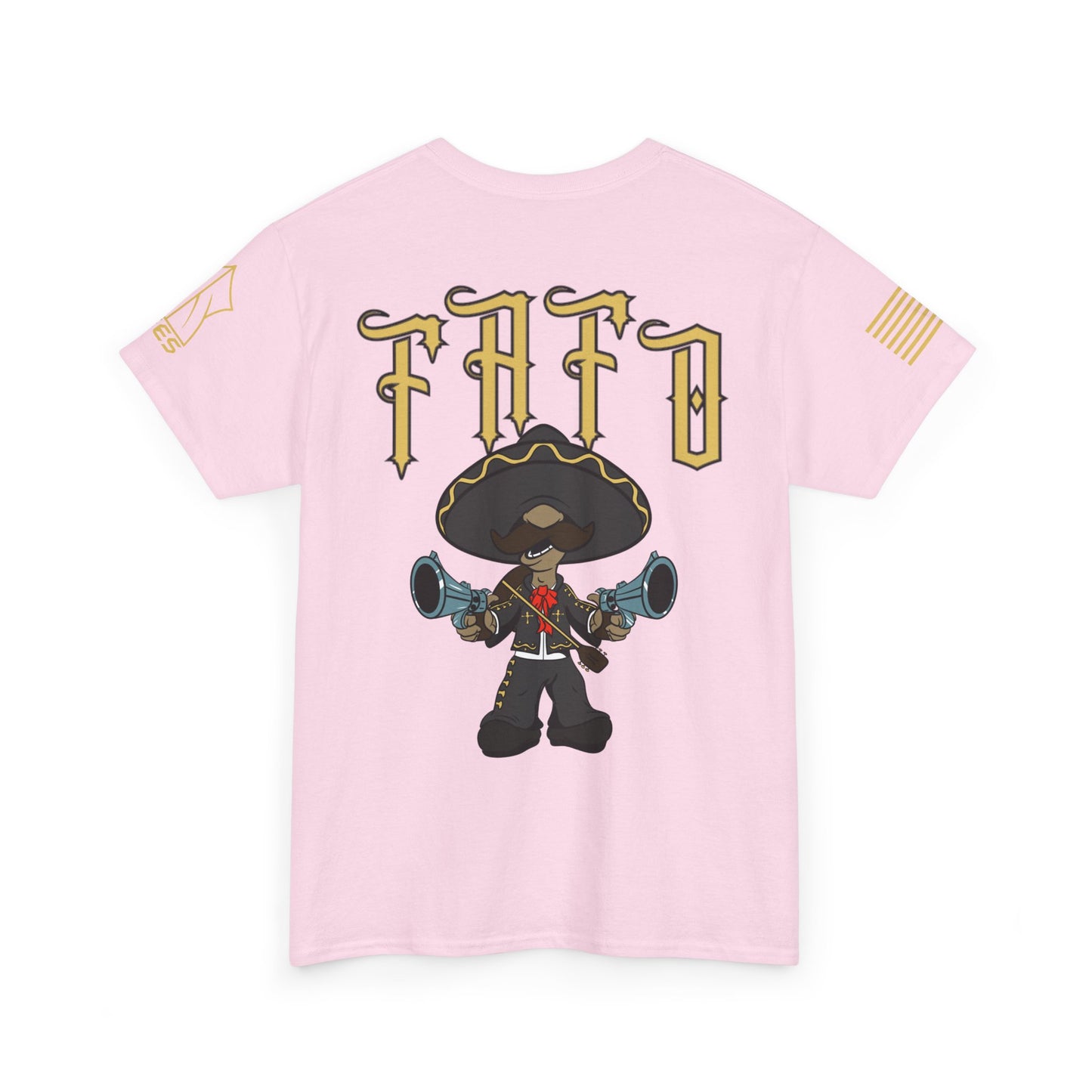 FAFO MUCHACHO. Graphic Unisex Heavy Cotton Tee - Bold Streetwear Vibe for Music Lovers