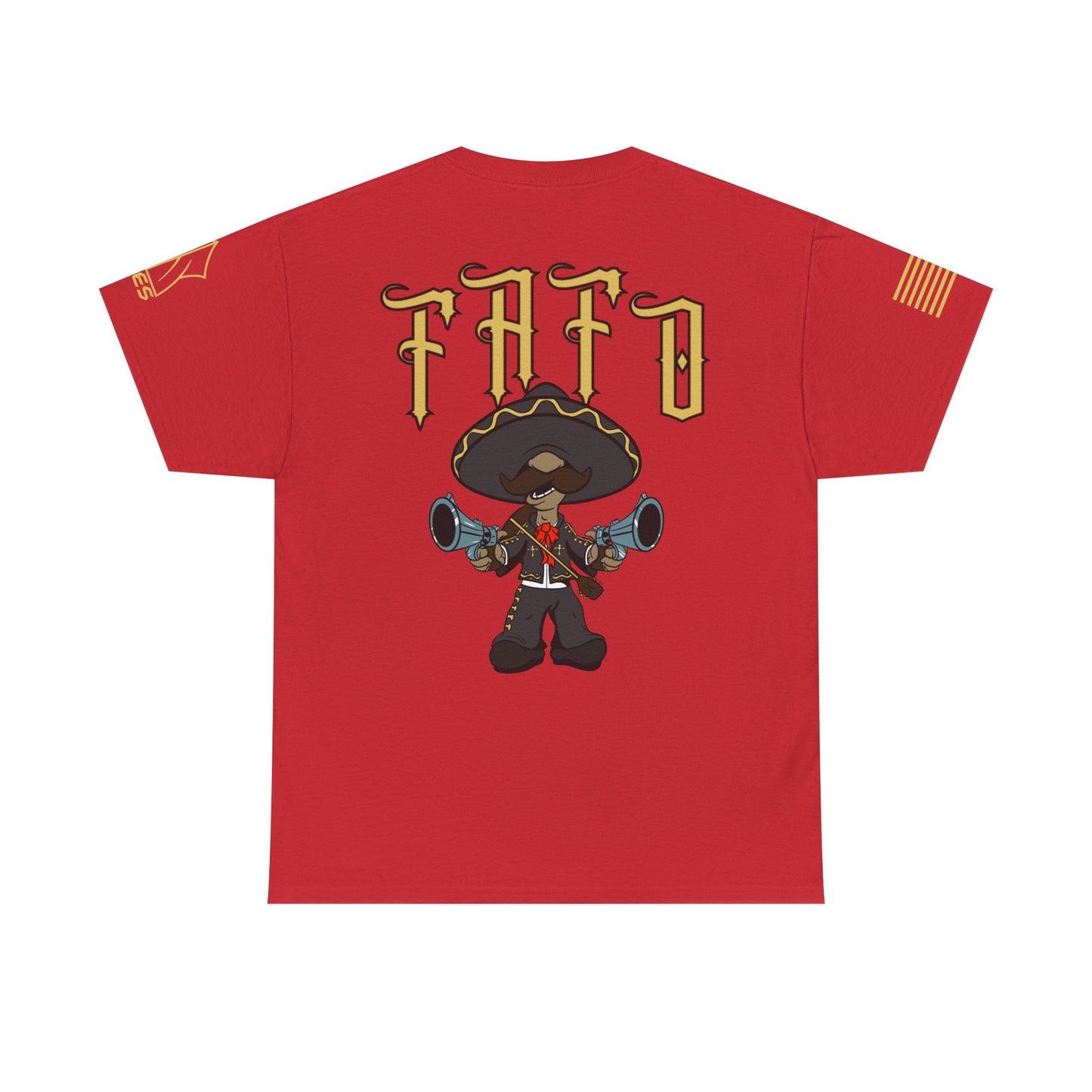 FAFO MUCHACHO. Graphic Unisex Heavy Cotton Tee - Bold Streetwear Vibe for Music Lovers