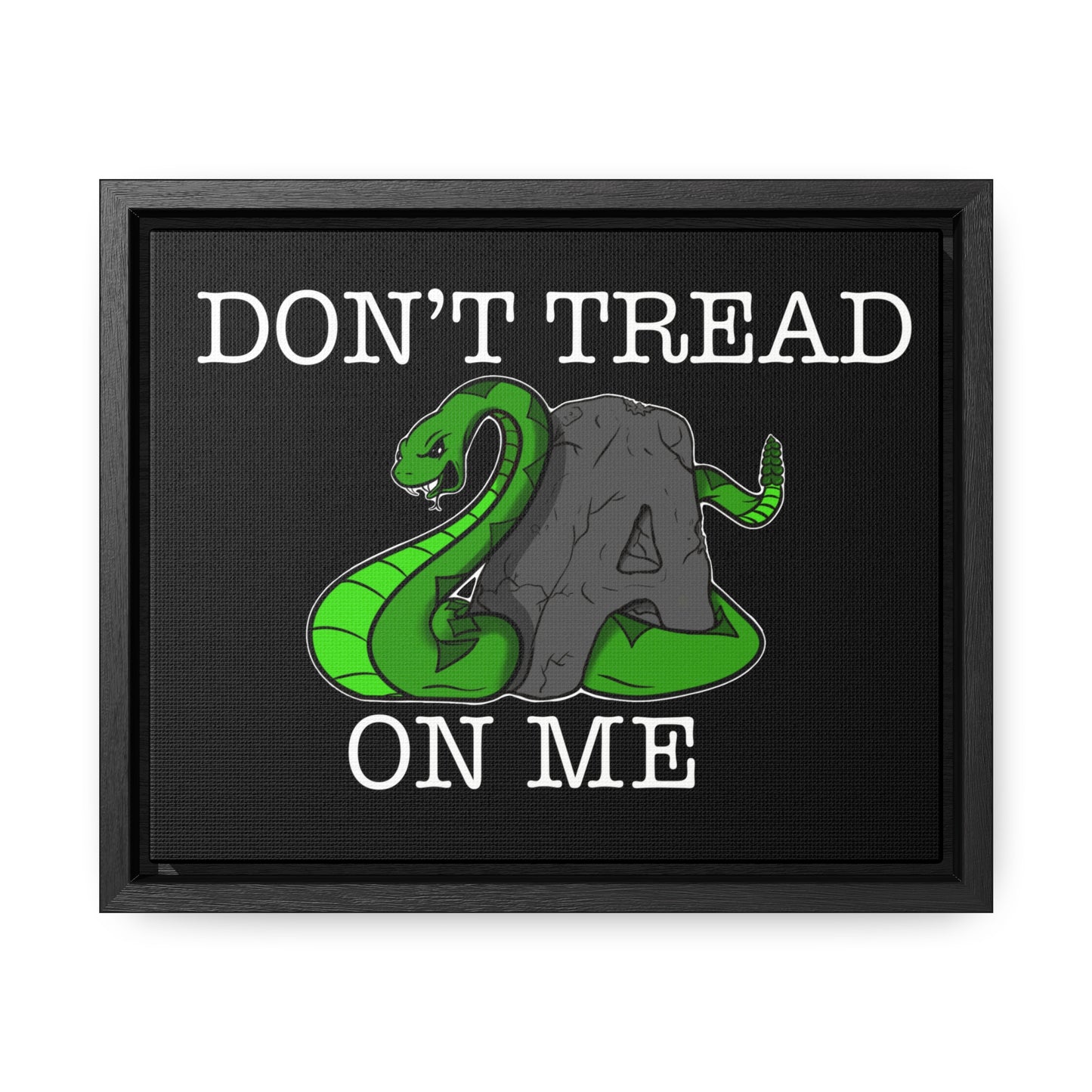Don’t tread. Gallery Canvas Wraps, Horizontal Frame