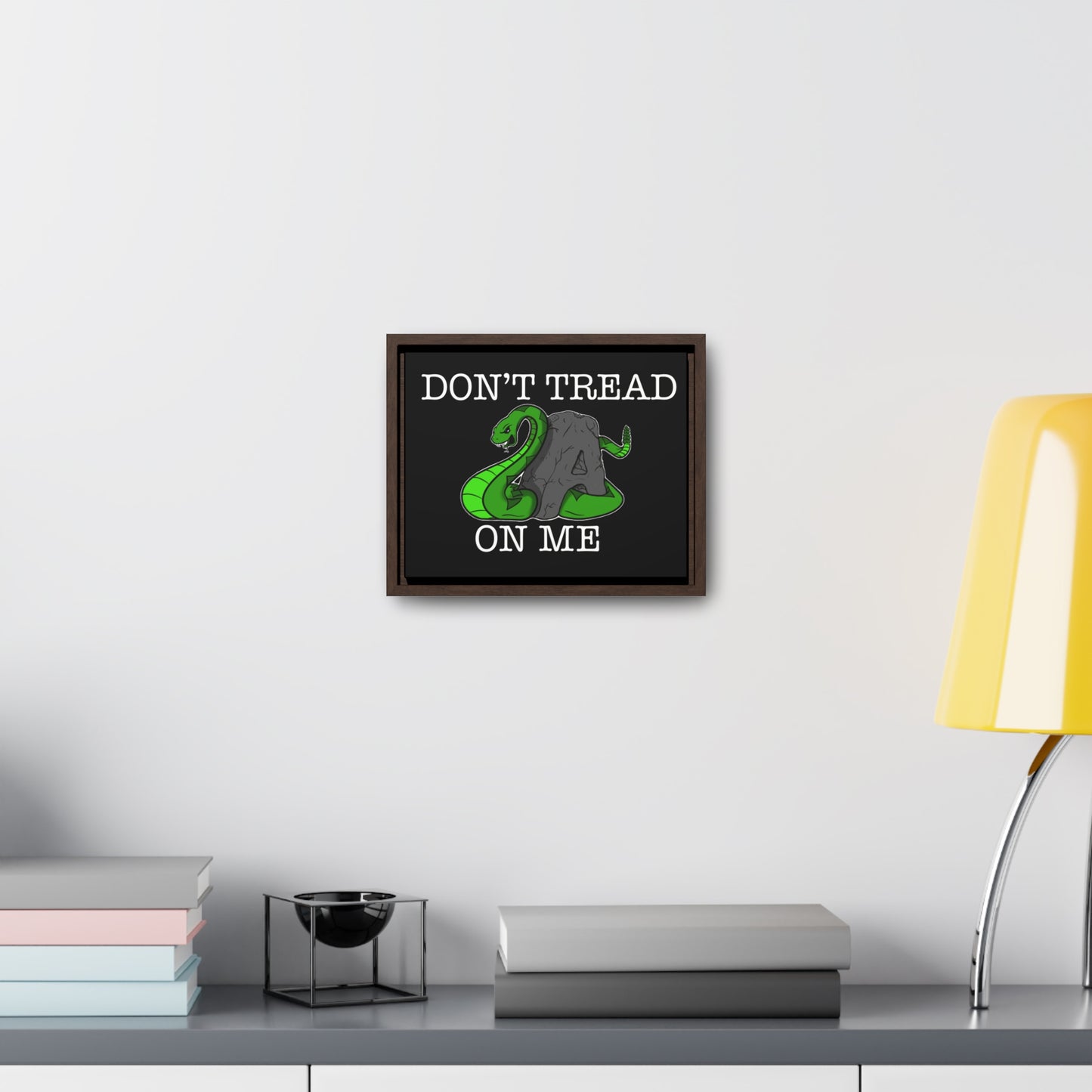 Don’t tread. Gallery Canvas Wraps, Horizontal Frame
