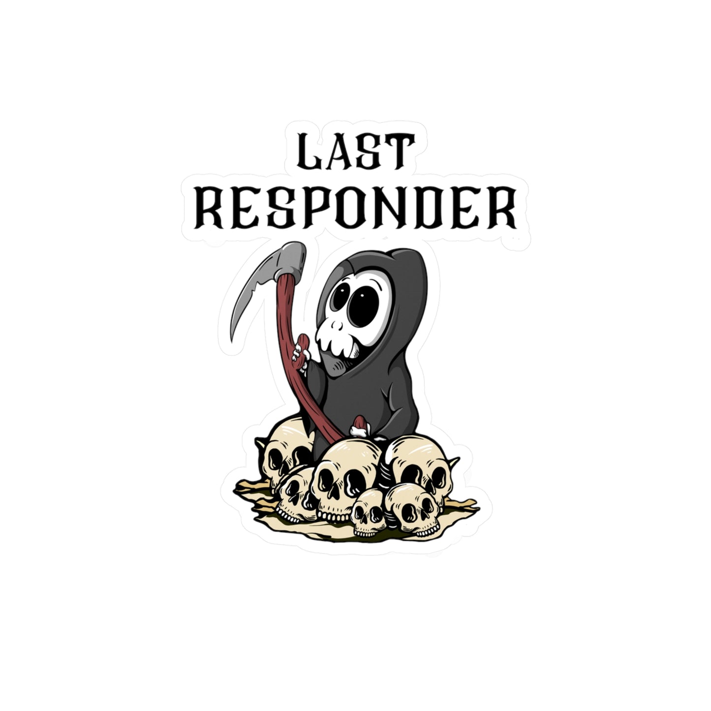 LAST RESPONDER Vinyl Decals