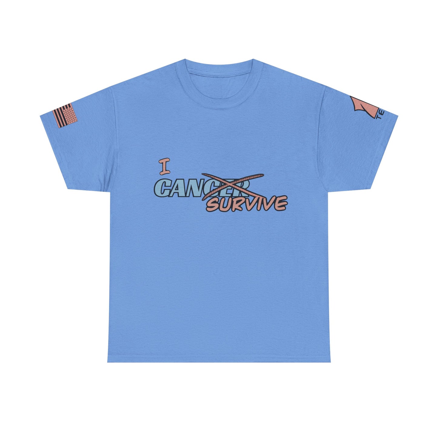 Can Survive Unisex Heavy Cotton Tee - Celebrate Strength and Resilience