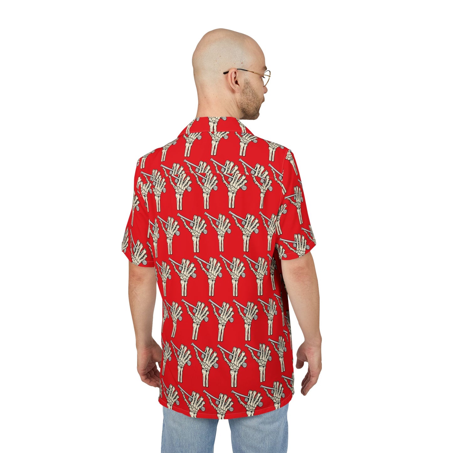 Unisex Hawaiian Button-Down Shirt (AOP)
