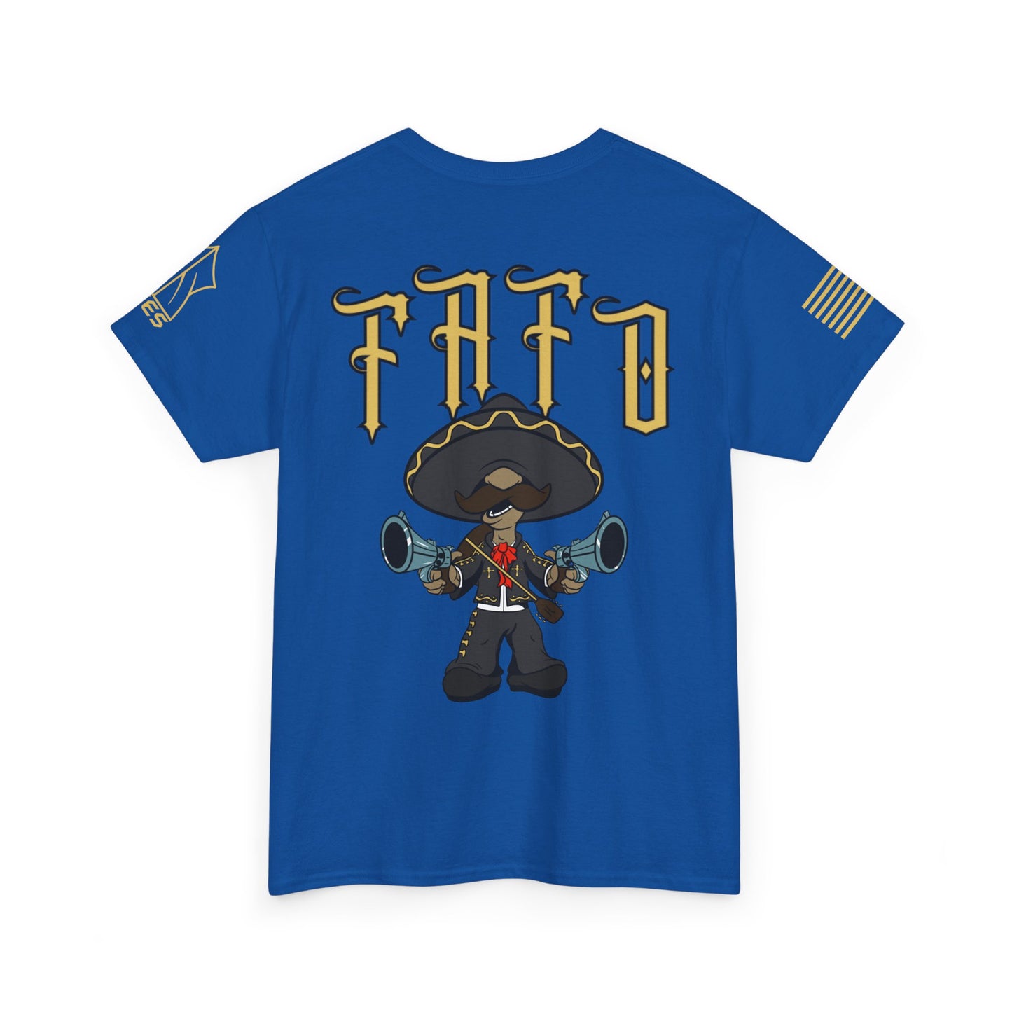 FAFO MUCHACHO. Graphic Unisex Heavy Cotton Tee - Bold Streetwear Vibe for Music Lovers