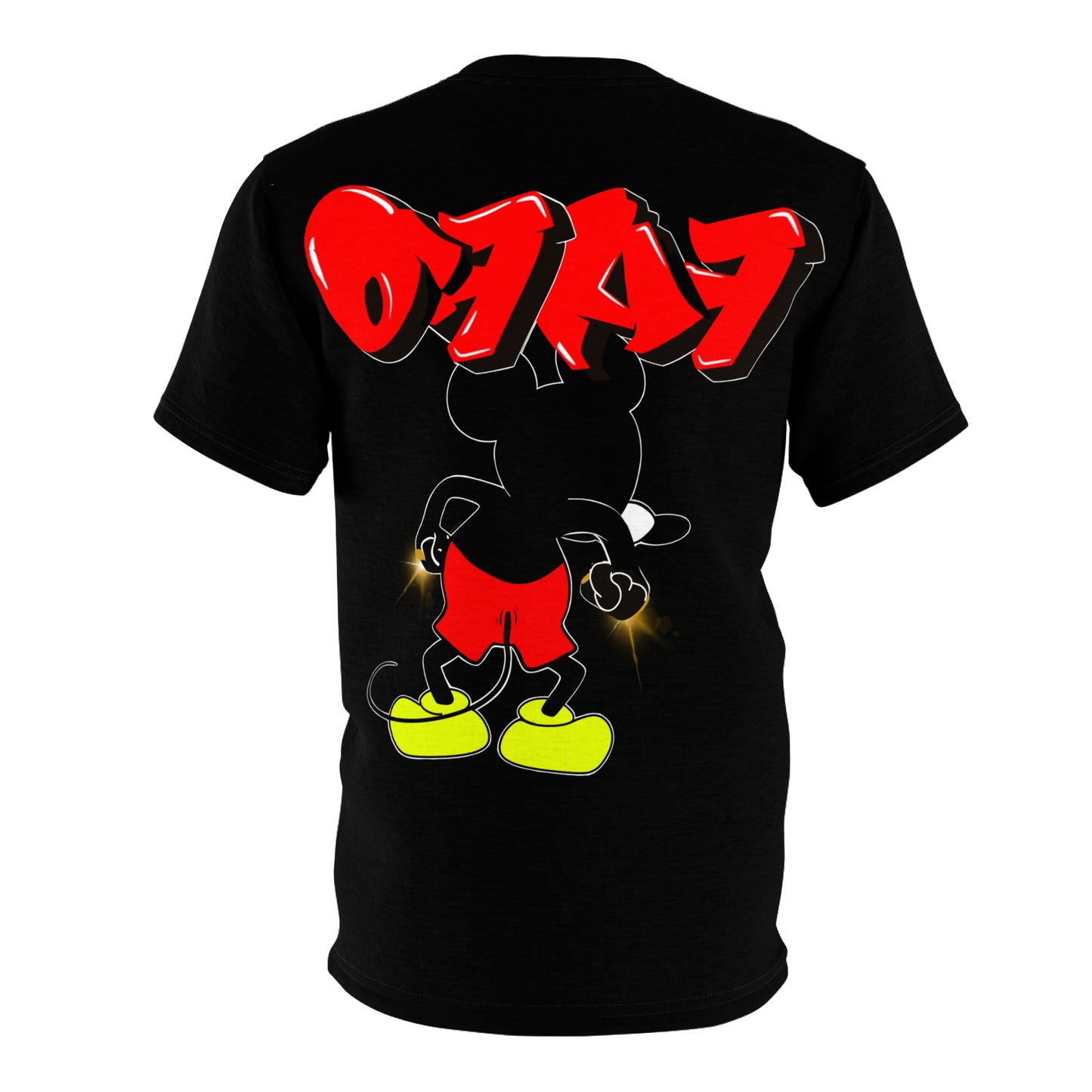 FAFO MOSUSE REVERSED Unisex Cut & Sew Tee (AOP)