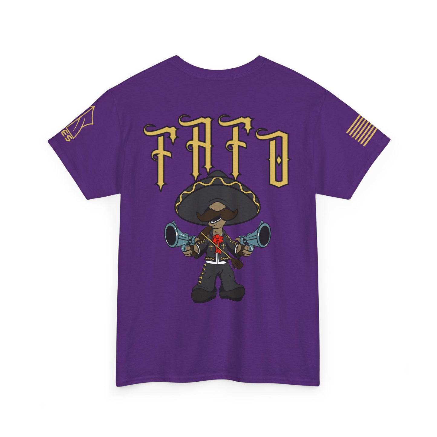 FAFO MUCHACHO. Graphic Unisex Heavy Cotton Tee - Bold Streetwear Vibe for Music Lovers