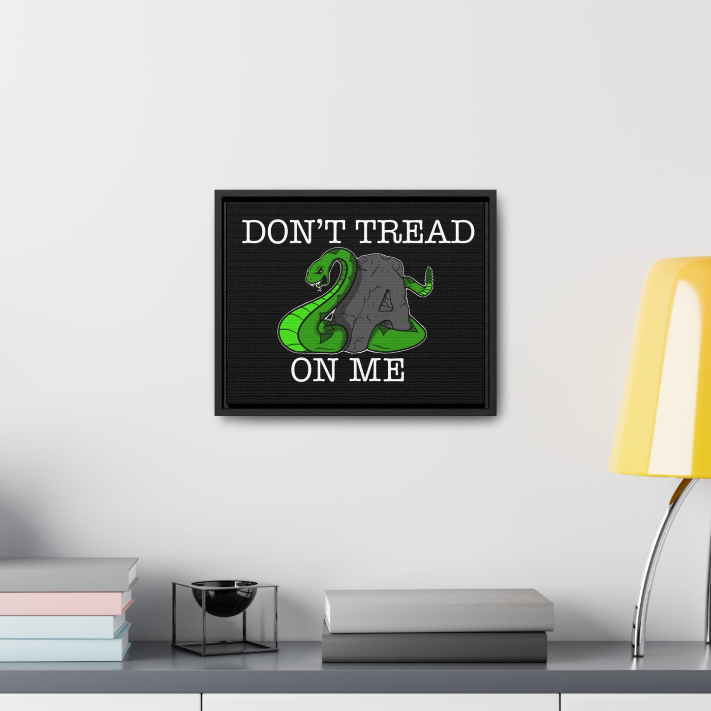 Don’t tread. Gallery Canvas Wraps, Horizontal Frame