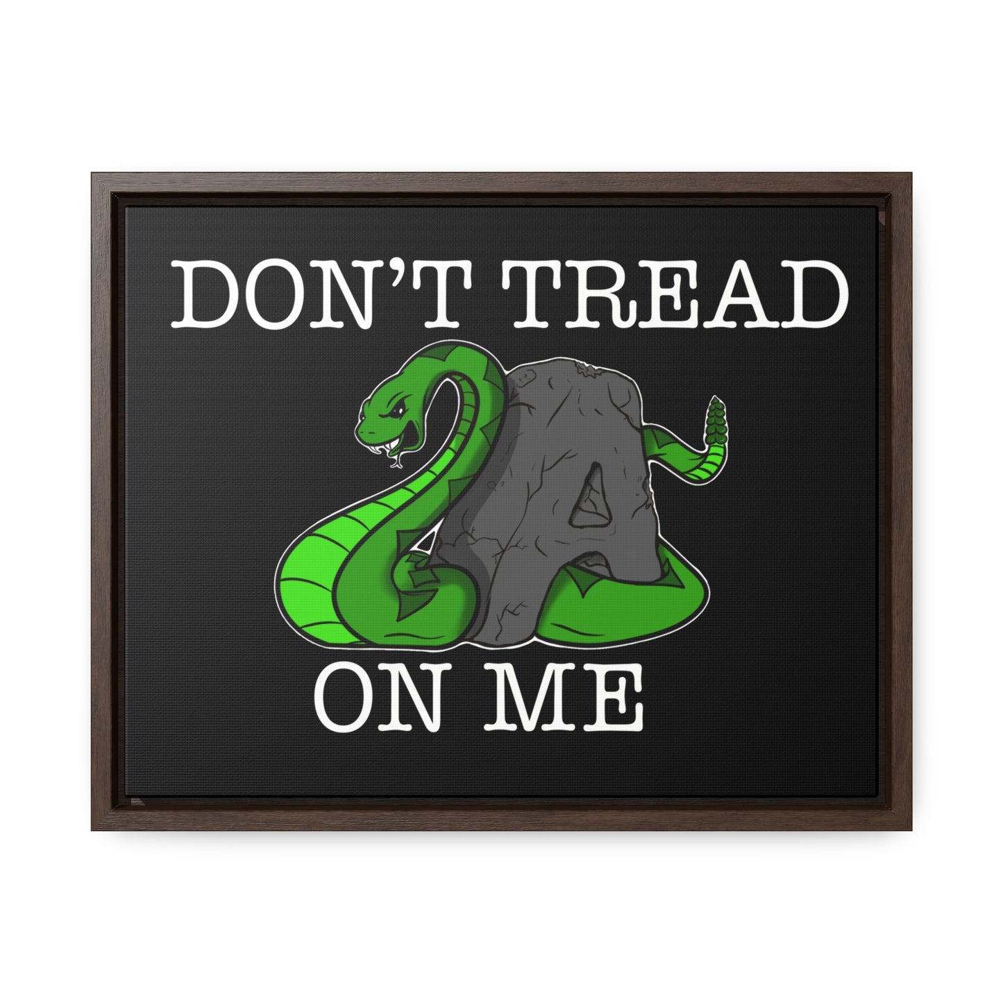Don’t tread. Gallery Canvas Wraps, Horizontal Frame