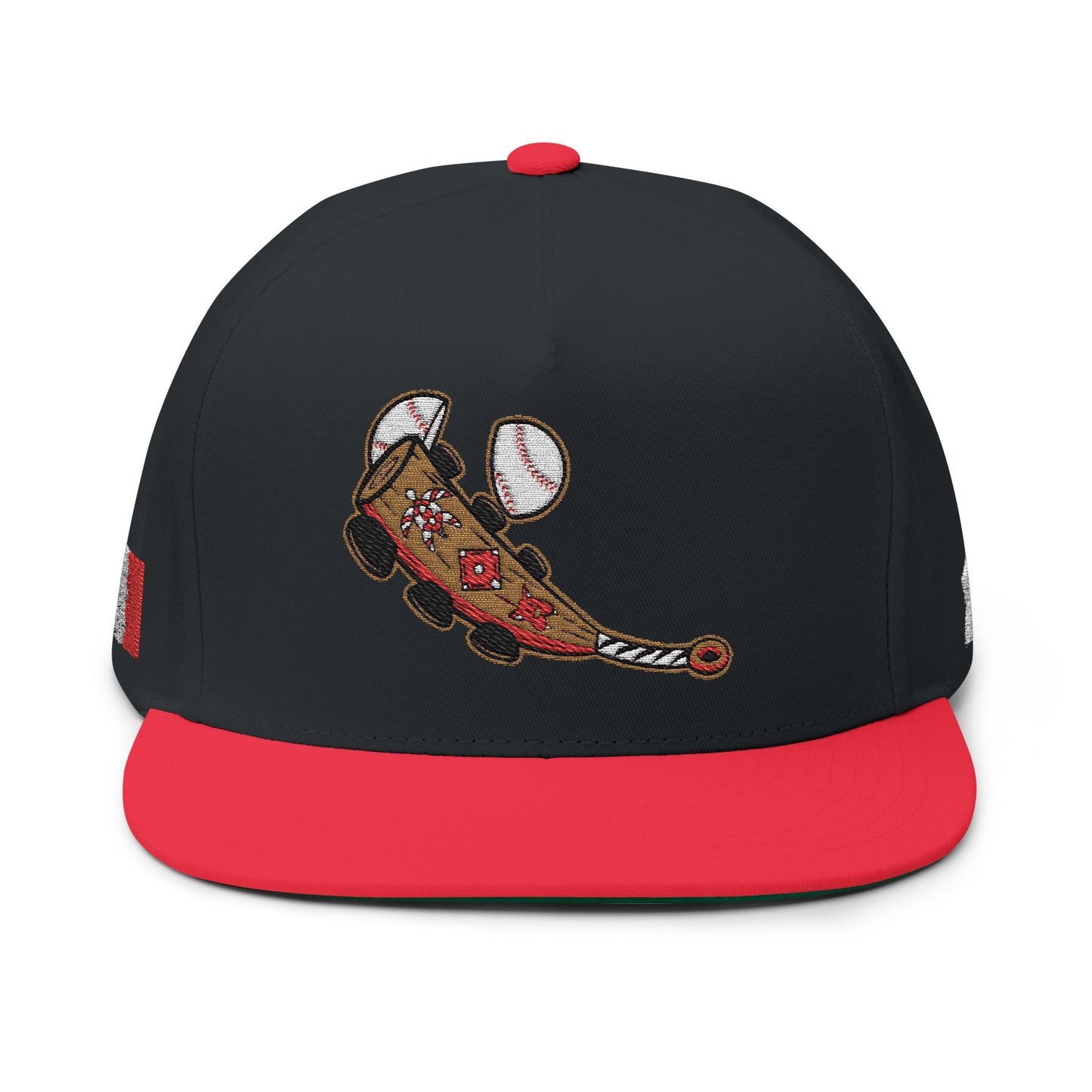 Flat Bill Cap (Embroidery)