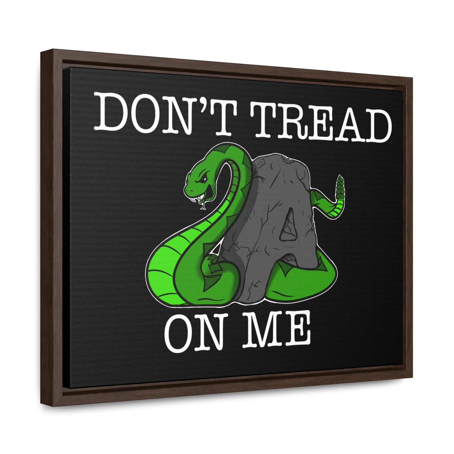 Don’t tread. Gallery Canvas Wraps, Horizontal Frame