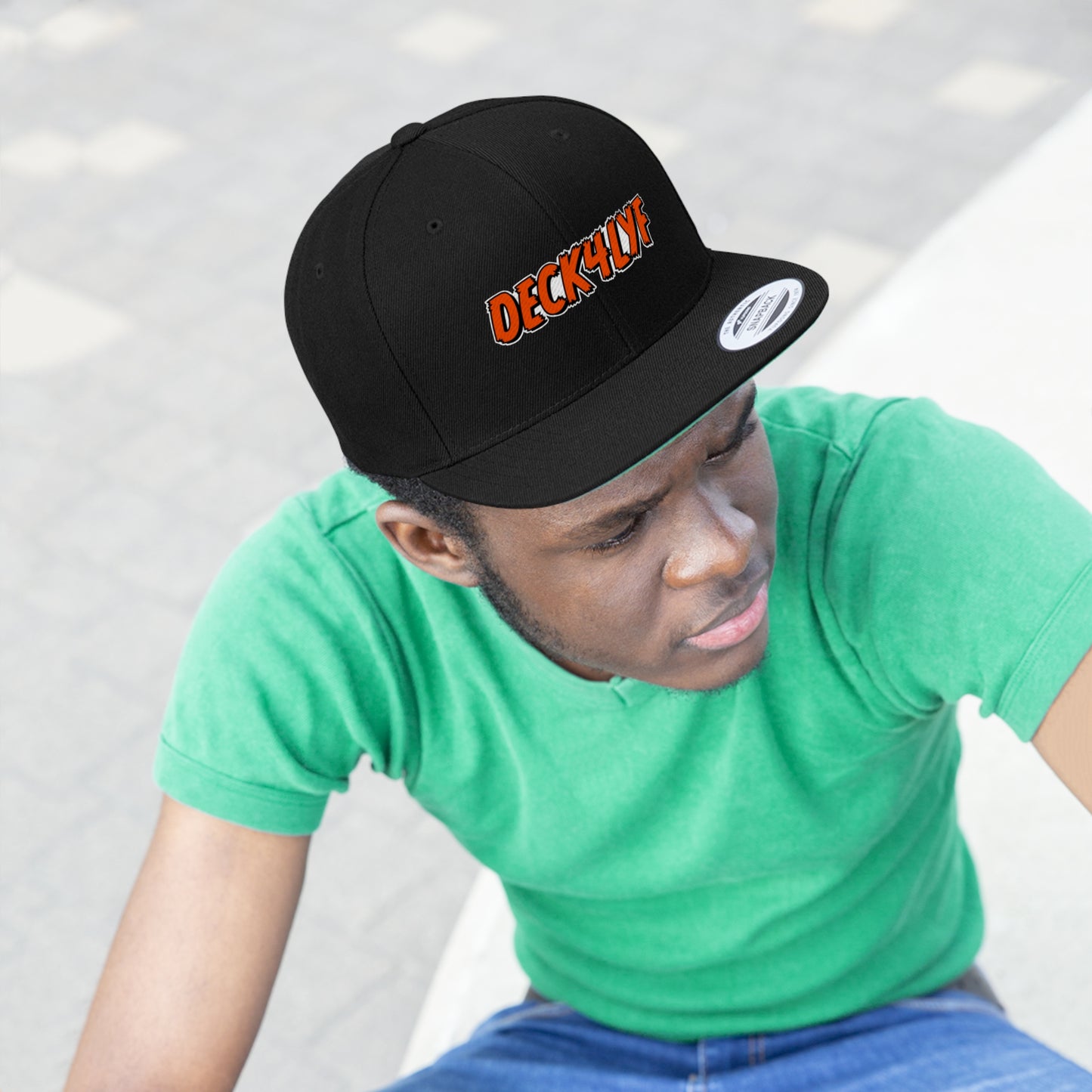 DECK4LYF EMBROIDERED SnapBack hat