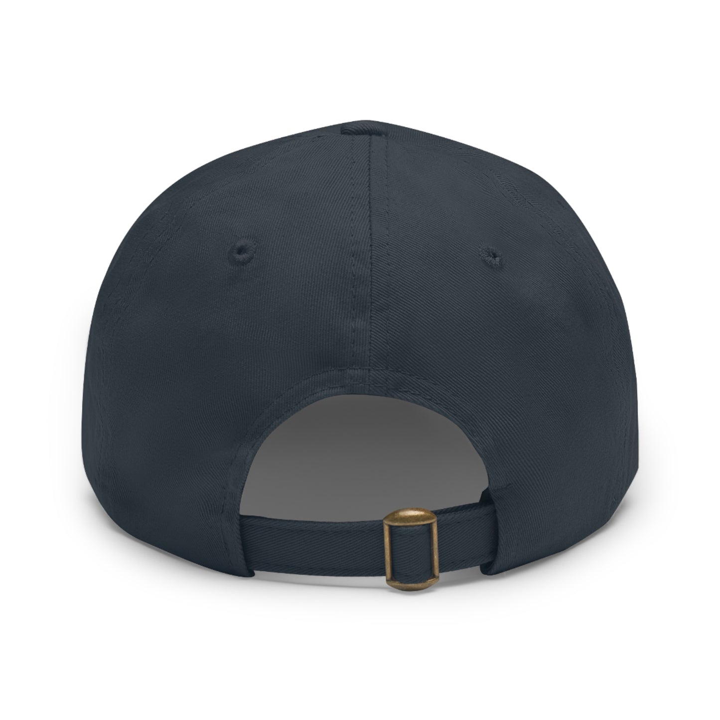 CROSSED ANCHOR leather patch  Dad Hat