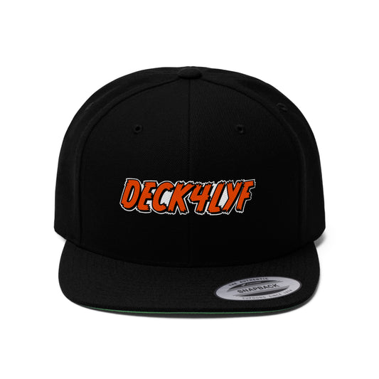 DECK4LYF EMBROIDERED SnapBack hat