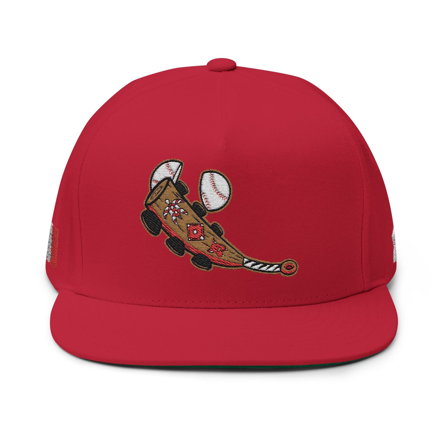 Flat Bill Cap (Embroidery)