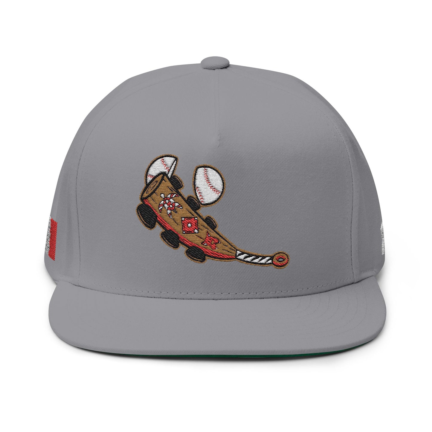 Flat Bill Cap (Embroidery)